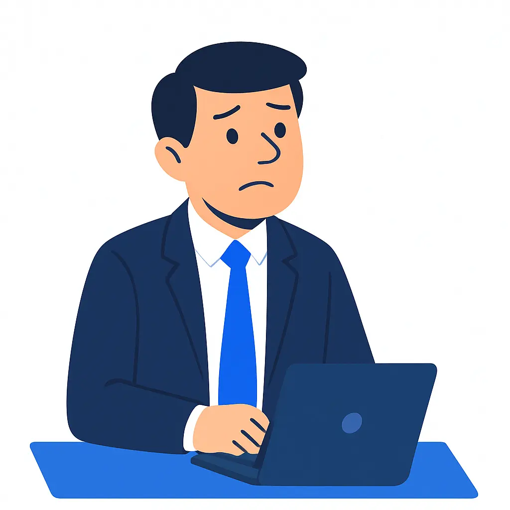 Main character frustration