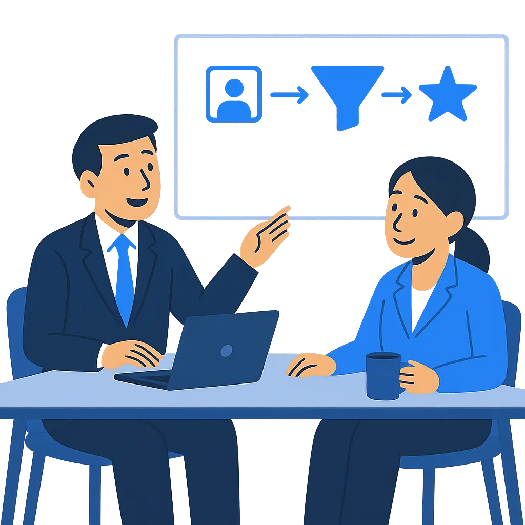 Strategie gesprek lead Nurturers